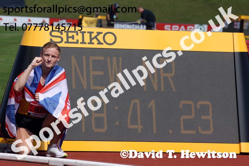Mens 5000 metres walk, 2019 Muller British Championships, Alexander Stadium, Birmingham. Photo: David T. Hewitson/Sports for All Pics